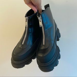 Ganni | Shoes | Ganni Polido Zipper 
